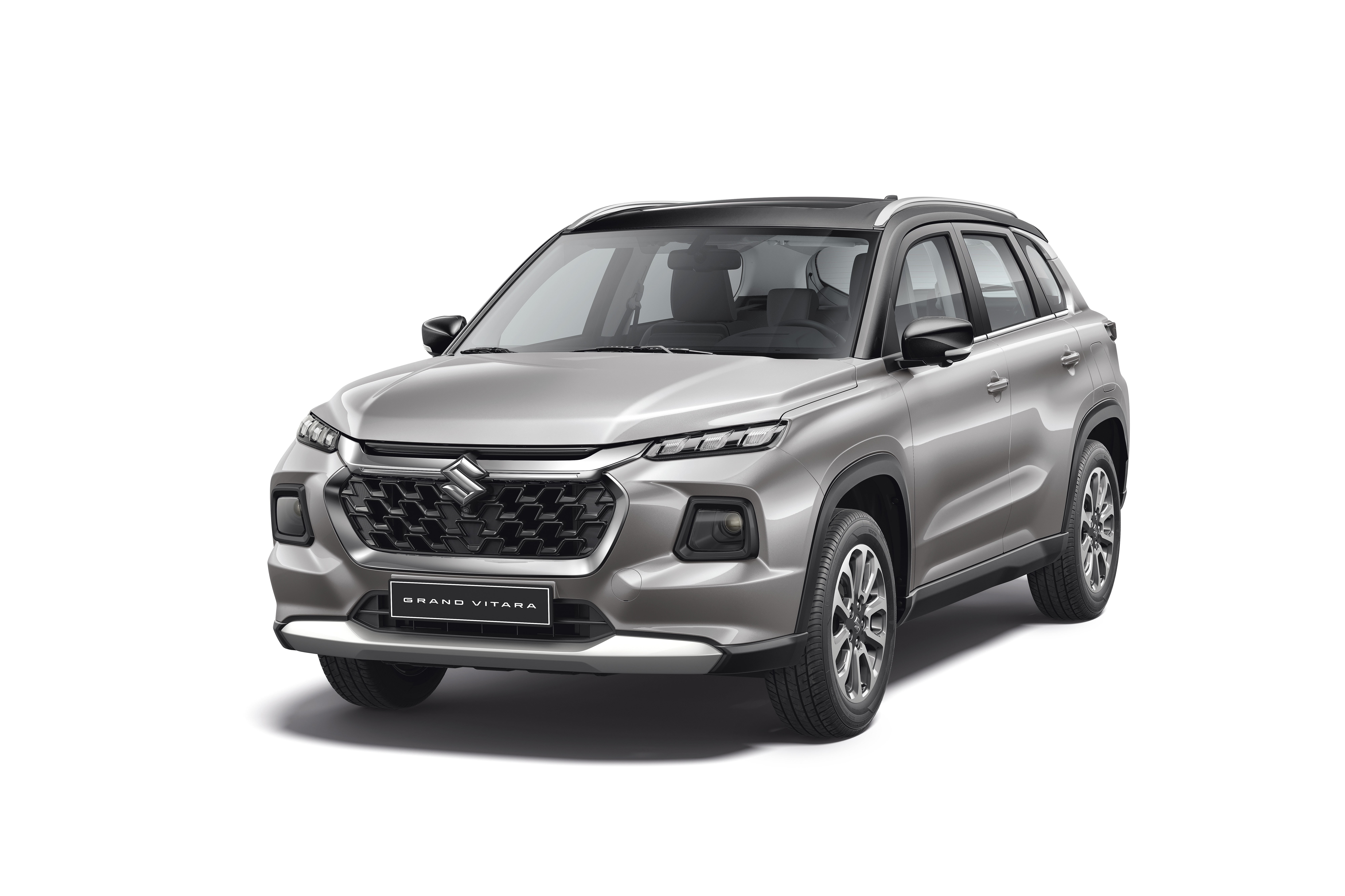Grand Vitara Splendid Silver Pearl Metallic with Bluish Black Pearl